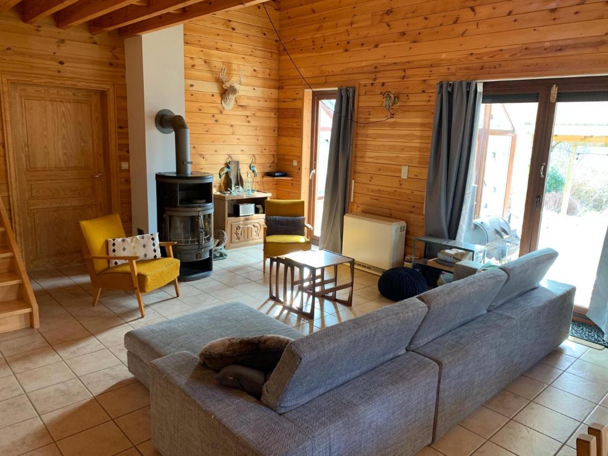 Les Villettes Villa Lierneux Bagian luar foto